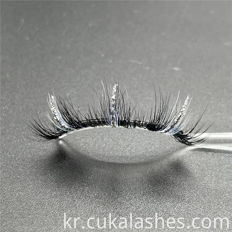 Glitter Fake Lashes